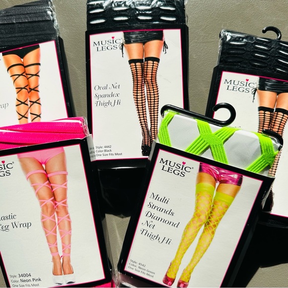 Music Legs 5 stocking bundle - Picture 1 of 6